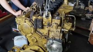 Ремонт дизельного двигателя C6121(CAT 3306)  погрузчика Cheng Gong 956E