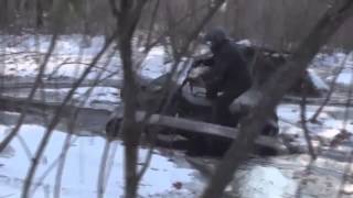 Самодельный снегоход