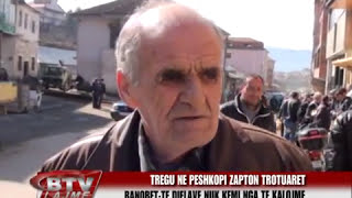 TV BULQIZA  Tregu ne Peshkopi zapton trotuaret