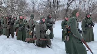 «Бои за Воронеж» январь 2019г Воронеж. Реконструкция ВОВ.