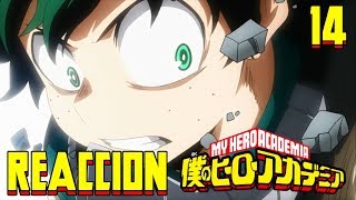 DEKU DESCUBRE LAS PIERNAS!  REACCION! - Boku No Hero Academia Season 3 Cap 14