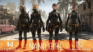 New Skins Warface - Nano Girl