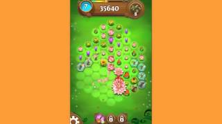 Blossom Blast Saga Level 117  - Android  - 18 moves