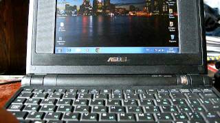 Asus Eee PC 701 running Win7 Ultimate