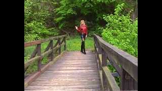 Marlene 3 - Lady Smoking in Leather Skirt