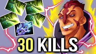 SUPER SAIYAN 4x Butterfly CRAZY 30 Kills Niko Anti-Mage Epic Pro Gameplay WTF Dota 2