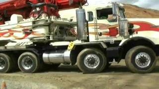 Hydraulic Assistance on Putzmeister Concrete pump truck