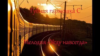 Губная гармошка С, "Уеду навсегда", без бэндов, табы + минусовка