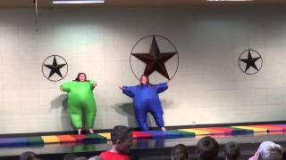 Inflatable Suit Talent Show Dance