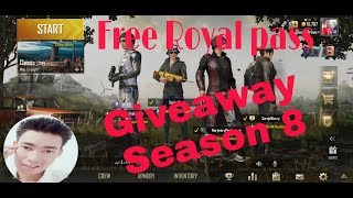 Free Pubg Mobile Royal pass season 8 Pubg Mobile Royal pass giveaway Season 8 #Technicalteach