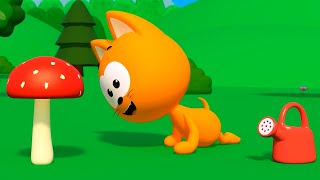 Color Blast with New Meow Kitty! Top Learning Colors Video and Nursery Games for Toddlers
