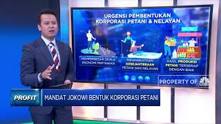 Mandat Jokowi Bentuk Korporasi Petani