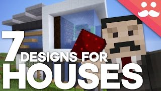 7 Contraptions for REDSTONE HOUSES!