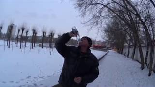 НА ЧТО ГОТОВ МУЖИК РАДИ ТОГО ЧТОБЫ ВЫПИТЬ!!!!