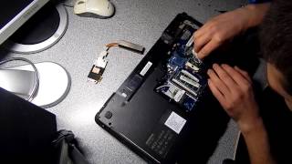 Как разобрать и собрать ноутбук Lenovo G555