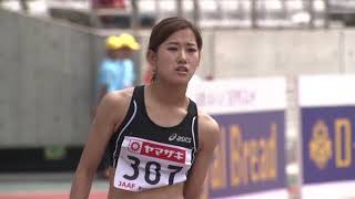 第97回日本陸上競技選手権大会 女子 三段跳 決勝　2位