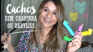 Cabelo cacheado sem chapinha ou babyliss - Curl Forms