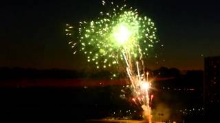 トランプインターナショナルホテルから見たヒルトンハワイアンヴィレッジの花火