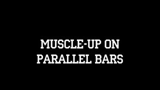 Выход силой на брусьях (Muscle ups on parallel bars)