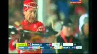 Ole Einar Bjoerndalen amazing shooting