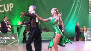 Maxim Lozitsky-Victoria Belkina, WDSF Open Youth La, Green Velvet Cup