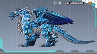 Робот Динозавр построй РОБОТА Dino Robot Ice Dragon