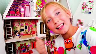Катя и ДОМ ЛОЛ ? Куклы ЛОЛ Переезжают в House LOL CHALLENGE - Загадки Для Детей - Катя Загадайка