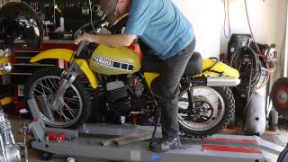 1974 Yamaha MX250 Restore Starting 1st time