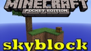 Minecraft PE Skyblock Part 6 - Pete The Creeper