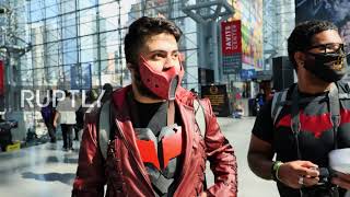 USA: Comic Con returns to NYC after pandemic hiatus