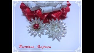 МК Серединка- цветочек для бантиков/mid-blossoms/ meio-flores