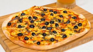 Reteta - aluat de pizza rapid si Pizza Romana | Bucataras TV