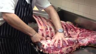 Breaking down a Wagyu forequarter