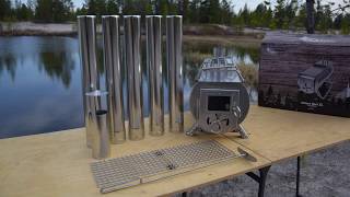 Обзор норвежской походной печи Gstove Heat View XL Camping Stove
