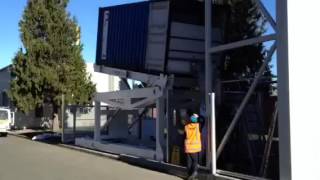 A-Ward 20ft Konteyner Boşaltma Makinası - Şeker Boşaltma Yeni Zelanda