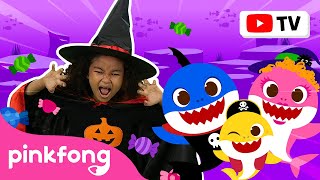 [4K] Tiburón Bebé (Halloween Versión) | Canta y Baila | Halloween | Pinkfong Canciones ​Infantiles
