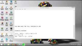 UMS (Universal Math Solver) Full Version Free Download v10.0 + crack