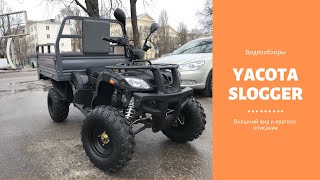 Обзор грузового квадроцикла YACOTA SLOGGER