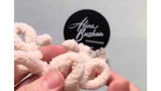 Вязание пояса для халата из Alize Puffy