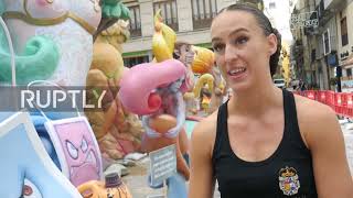 Spain: "Las Fallas" festival kicks off in Valencia after two-year COVID break
