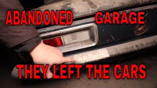 (ABANDONED GHOST GARAGE) COOL ABANDONED MUSCLE CARS, HAUNTED GARAGE, VOICES FROM BEYOND