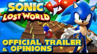 Sonic Lost World Wii U - Official Gameplay Trailer, Opinions, & Speculation!