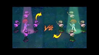 1 Dancing zombie vs 1 Giga Dancing zombie Hack Plants vs Zombies