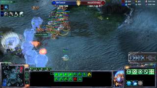 mouz CC Hasu (P) vs Tarson (T) - G1 - StarCraft 2 - SC1821