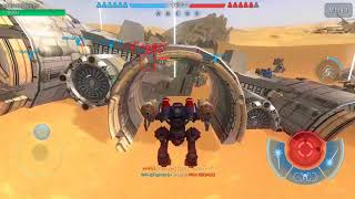 War Robots Test Server 3.2 #17 CornerShot on Dreadnought
