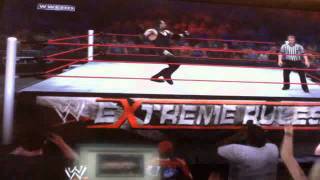 WWE 12 How to do the wall glitch