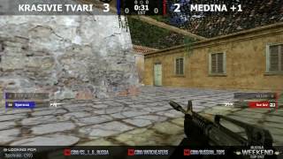 RUSSIA WEEKEND CUP 2x2: KRASIVIYE TVARI vs MEDINA +1