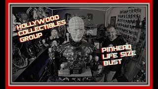 Pinhead Life-size Bust - Exclusive Unboxing - Hollywood Collectibles Group | Guru Reviews