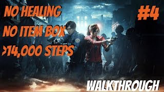 Resident Evil 2 Remake - No Healing, No Item Box Walkthrough PART 4