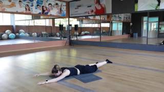 Пилатес( Pilates). Упражнения для мышечного корсета спины! Смотреть он-лайн.Back exercises